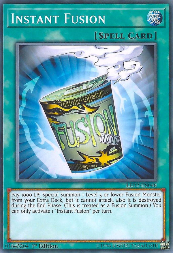 Instant Fusion (LED2-EN048) [Common] - Yu-Gi-Oh!