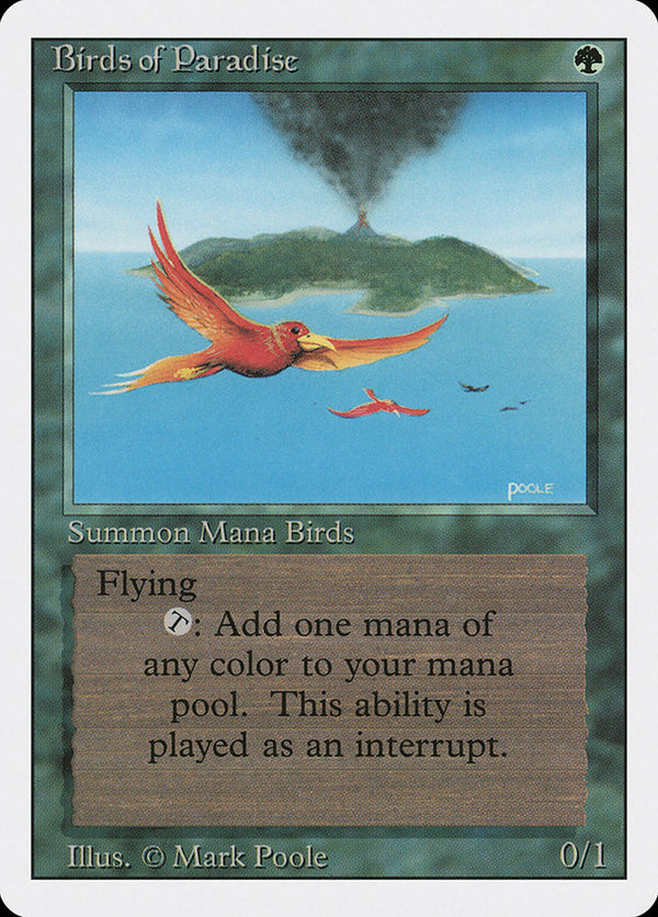 Birds of Paradise [Revised Edition] - Magic: The Gathering