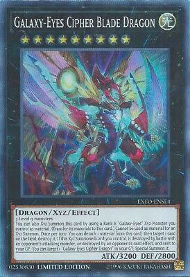 Galaxy-Eyes Cipher Blade Dragon (EXFO-ENSE4) [Super Rare] - Yu-Gi-Oh!