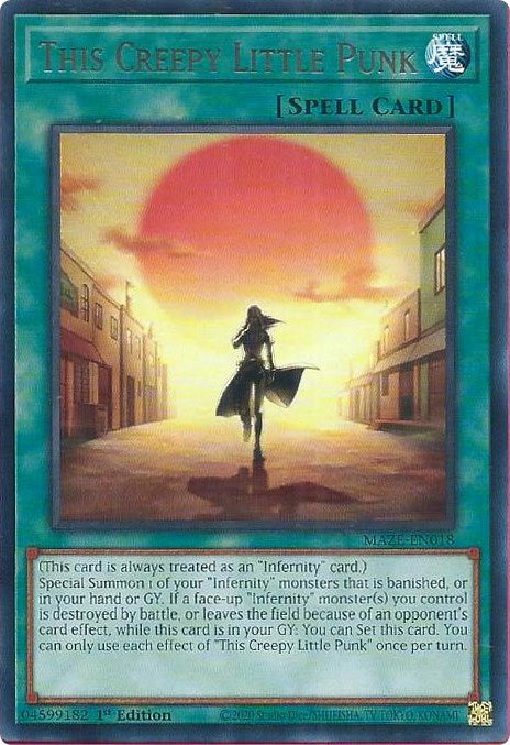 This Creepy Little Punk [MAZE-EN018] Rare - Yu-Gi-Oh!