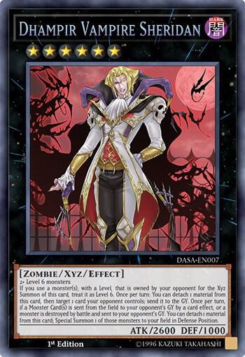 Dhampir Vampire Sheridan (DASA-EN007) [Secret Rare] - Yu-Gi-Oh!