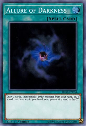 Allure of Darkness (DASA-EN054) [Super Rare] - Yu-Gi-Oh!