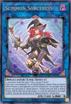 Summon Sorceress (JUMP-EN084) [Ultra Rare] - Yu-Gi-Oh!