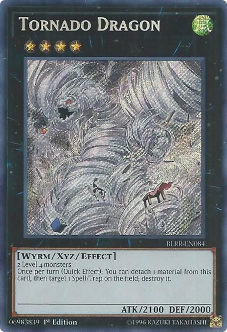 Tornado Dragon (BLRR-EN084) [Secret Rare] - Yu-Gi-Oh!
