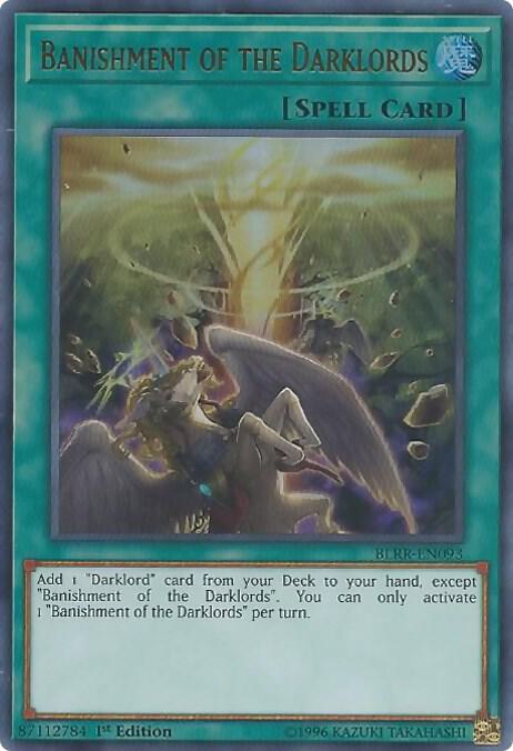 Banishment of the Darklords (BLRR-EN093) [Ultra Rare] - Yu-Gi-Oh!