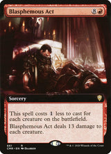 Blasphemous Act (Extended Art) [Commander Legends] - Magic: The Gathering