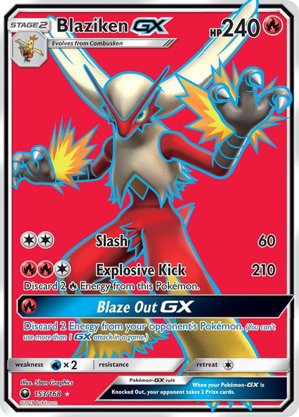 Blaziken GX (Full Art) - Pokémon