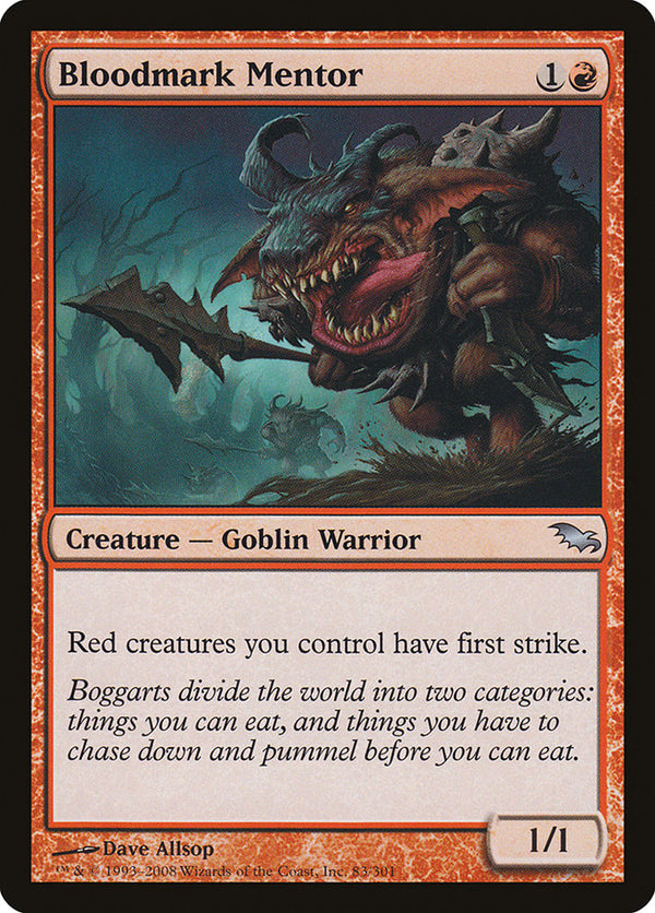 Bloodmark Mentor [Shadowmoor] - Magic: The Gathering