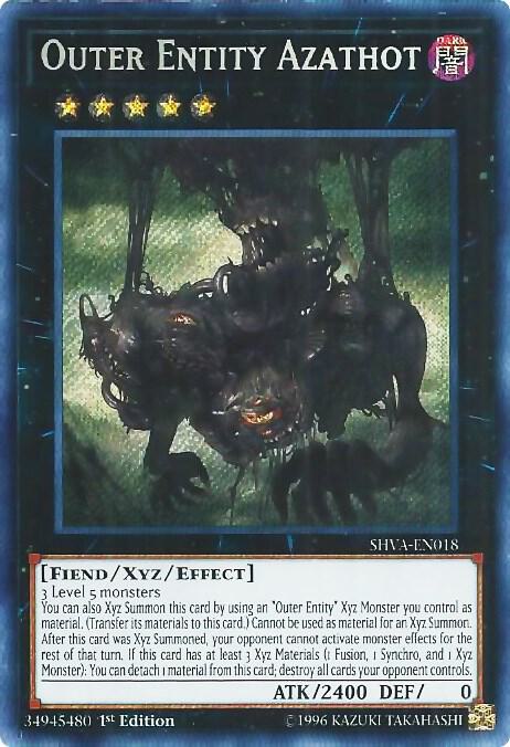 Outer Entity Azathot (SHVA-EN018) [Secret Rare] - Yu-Gi-Oh!
