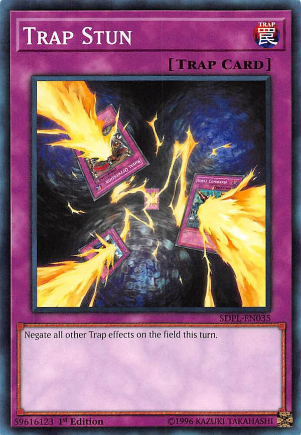 Trap Stun (SDPL-EN035) [Common] - Yu-Gi-Oh!