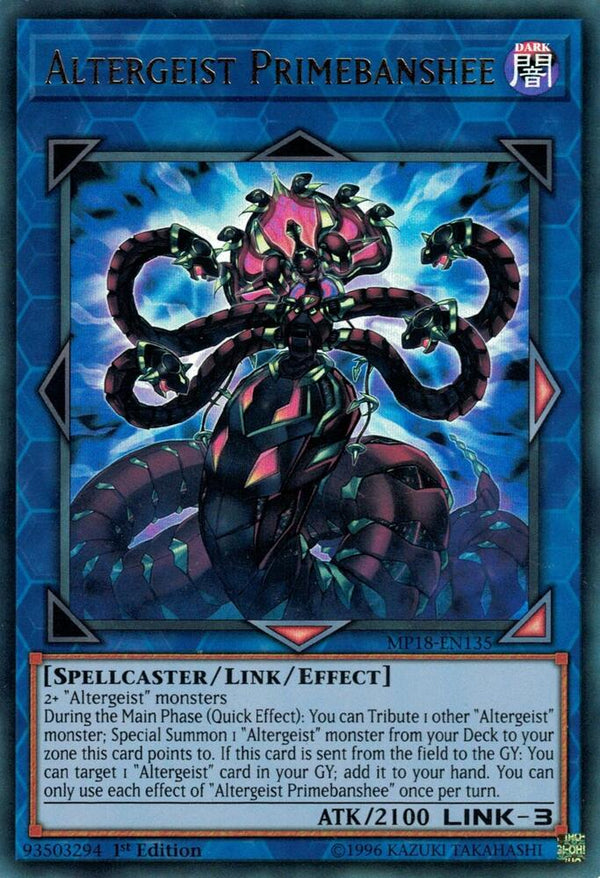 Altergeist Primebanshee (MP18-EN135) [Ultra Rare] - Yu-Gi-Oh!