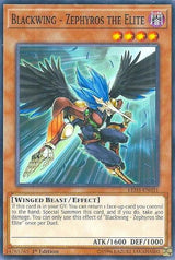 Blackwing - Zephyros the Elite (LED3-EN031) [Common] - Yu-Gi-Oh!
