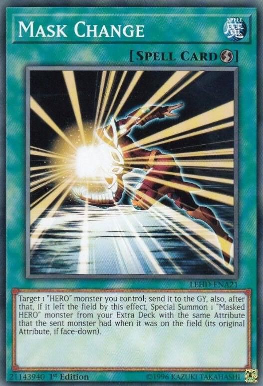 Mask Change (LEHD-ENA21) [Common] - Yu-Gi-Oh!