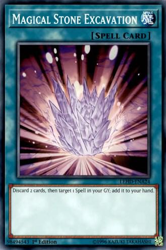 Magical Stone Excavation (LEHD-ENA24) [Common] - Yu-Gi-Oh!