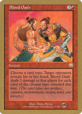 Blood Oath (Jan Tomcani) (SB) [World Championship Decks 2001] - Magic: The Gathering