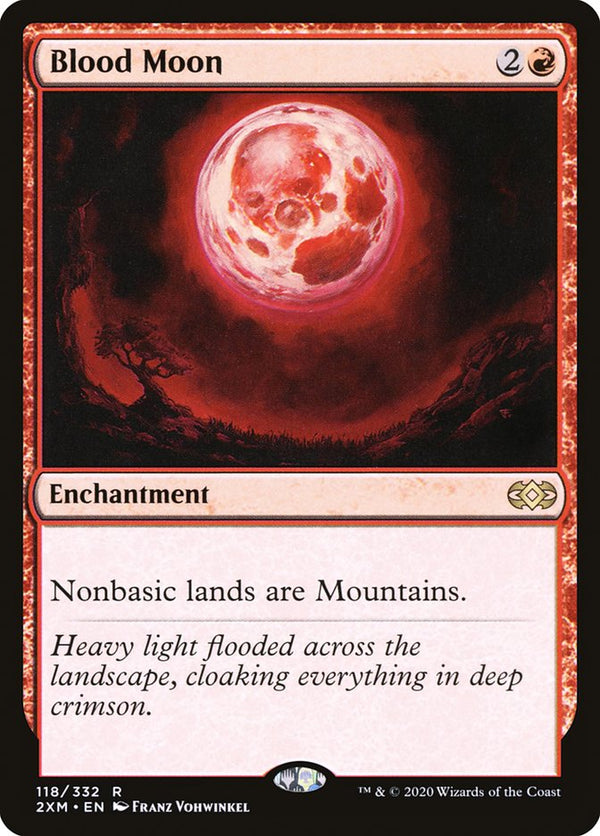 Blood Moon [Double Masters] - Magic: The Gathering