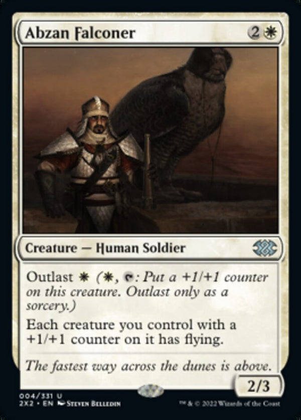 Abzan Falconer [Double Masters 2022] - Magic: The Gathering