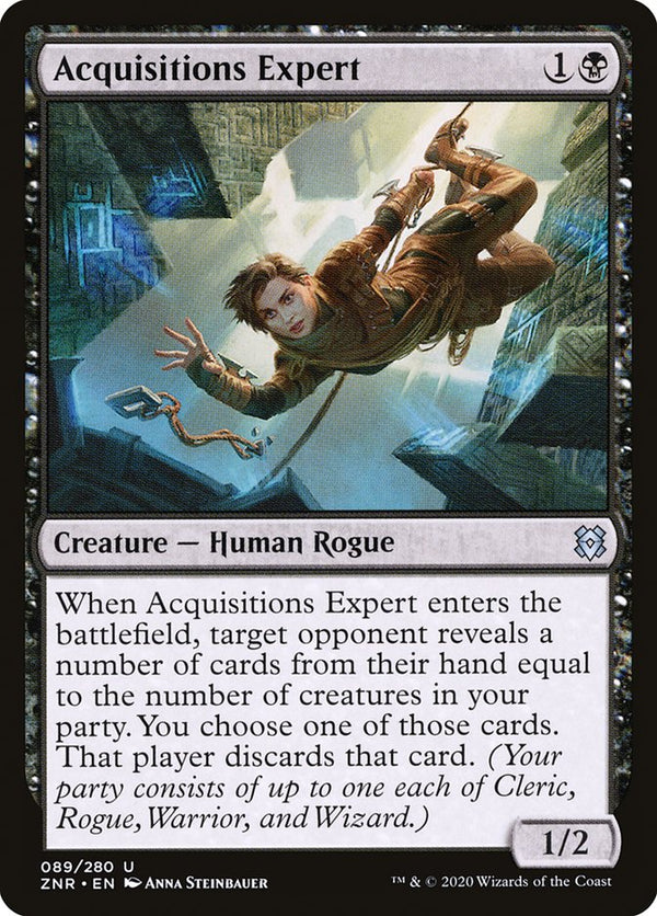 Acquisitions Expert [Zendikar Rising] - Magic: The Gathering