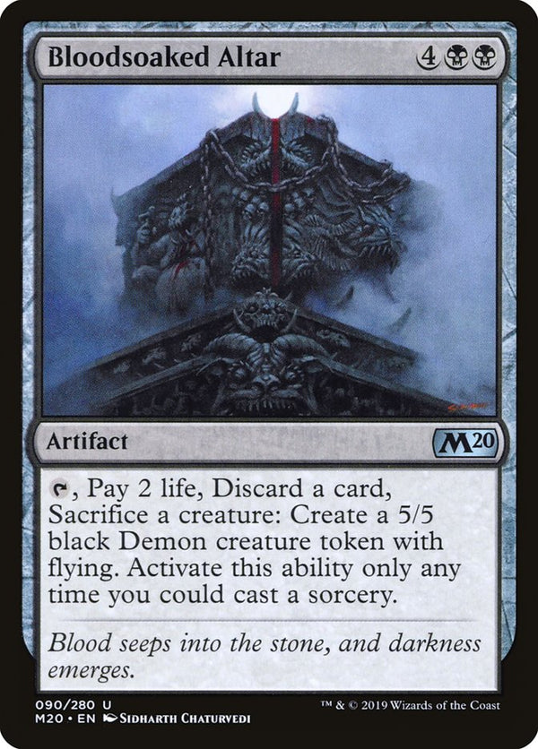 Bloodsoaked Altar [Core Set 2020] - Magic: The Gathering