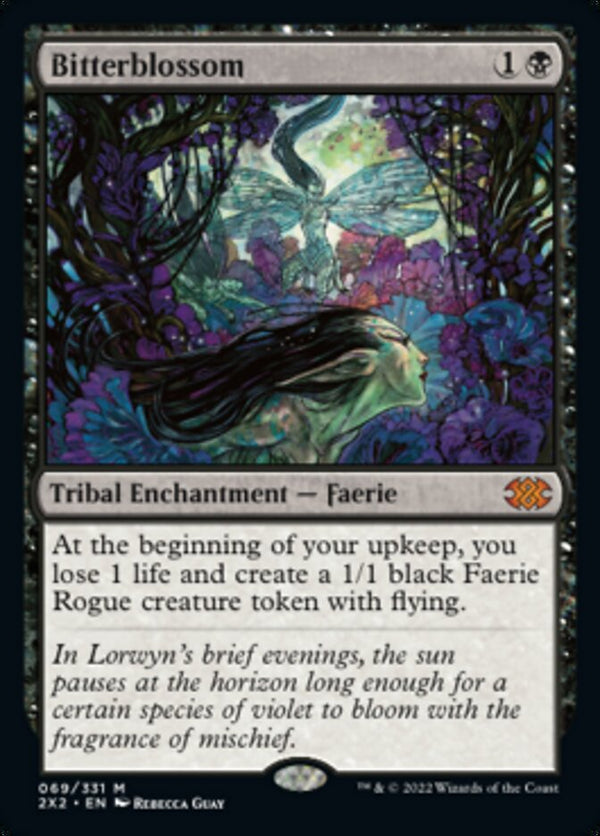 Bitterblossom [Double Masters 2022] - Magic: The Gathering