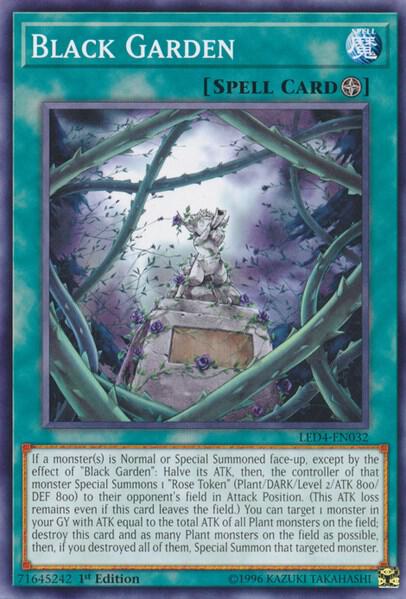Black Garden (LED4-EN032) [Common] - Yu-Gi-Oh!