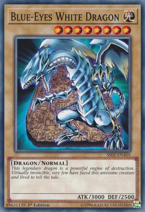 Blue-Eyes White Dragon (SS02-ENA01) [Common] - Yu-Gi-Oh!