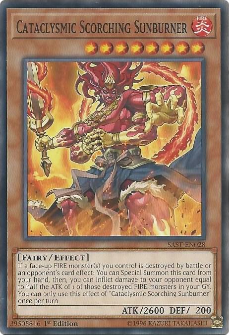 Cataclysmic Scorching Sunburner