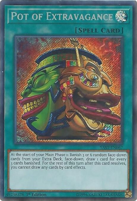 Pot of Extravagance (SAST-EN067) [Secret Rare] - Yu-Gi-Oh!