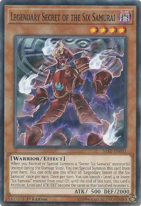 Legendary Secret of the Six Samurai