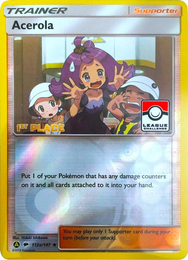 Acerola - 112a/147 (League Challenge) [1st Place] - Pokémon