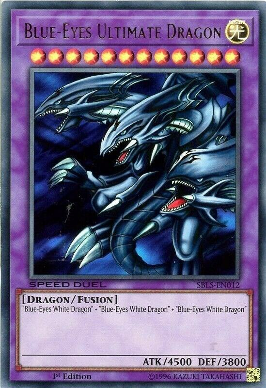 Blue-Eyes Ultimate Dragon (SBLS-EN012) [Ultra Rare] - Yu-Gi-Oh!