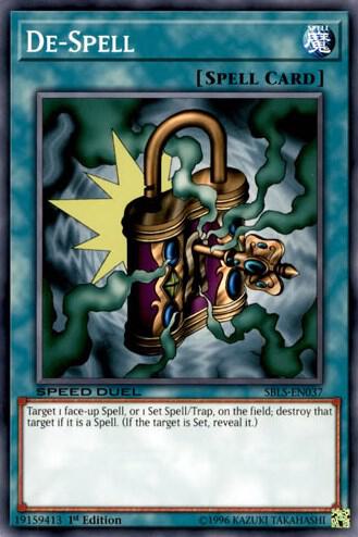 De-Spell (SBLS-EN037) [Common] - Yu-Gi-Oh!