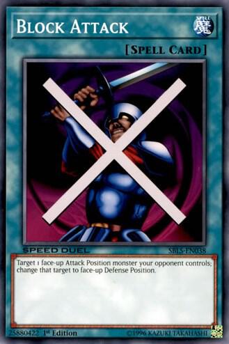 Block Attack (SBLS-EN038) [Common] - Yu-Gi-Oh!