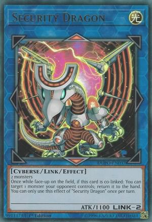 Security Dragon (DUPO-EN037) [Ultra Rare] - Yu-Gi-Oh!