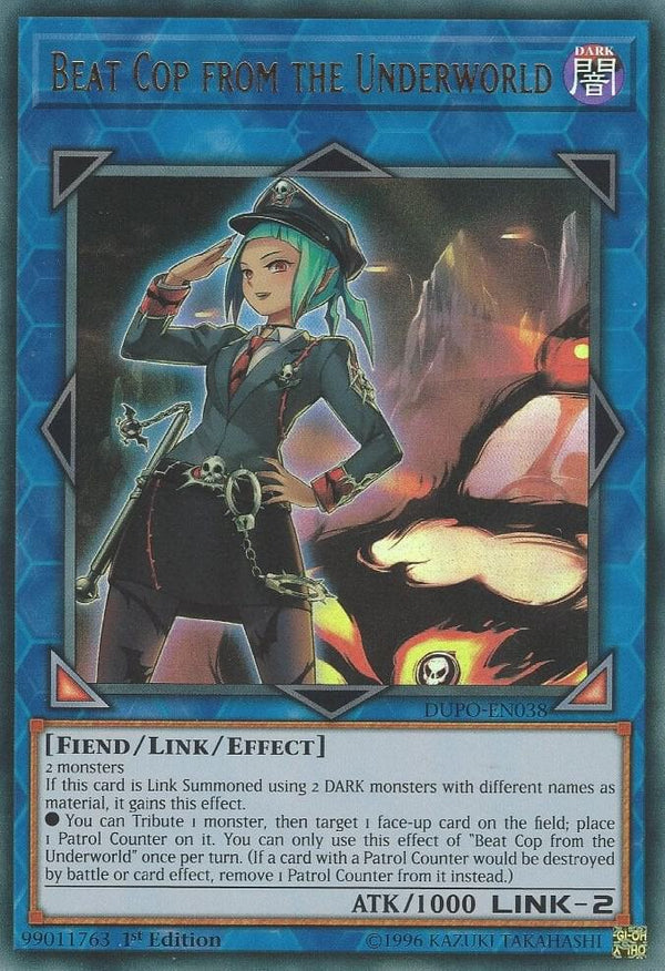 Beat Cop from the Underworld (DUPO-EN038) [Ultra Rare] - Yu-Gi-Oh!