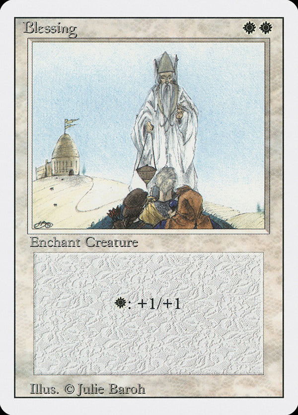 Blessing [Revised Edition] - Magic: The Gathering