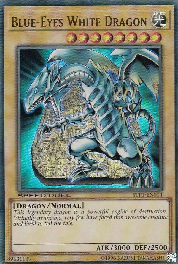 Blue-Eyes White Dragon (STP1-EN004) [Ultra Rare] - Yu-Gi-Oh!