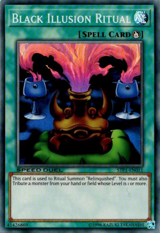 Black Illusion Ritual (STP1-EN011) [Super Rare] - Yu-Gi-Oh!