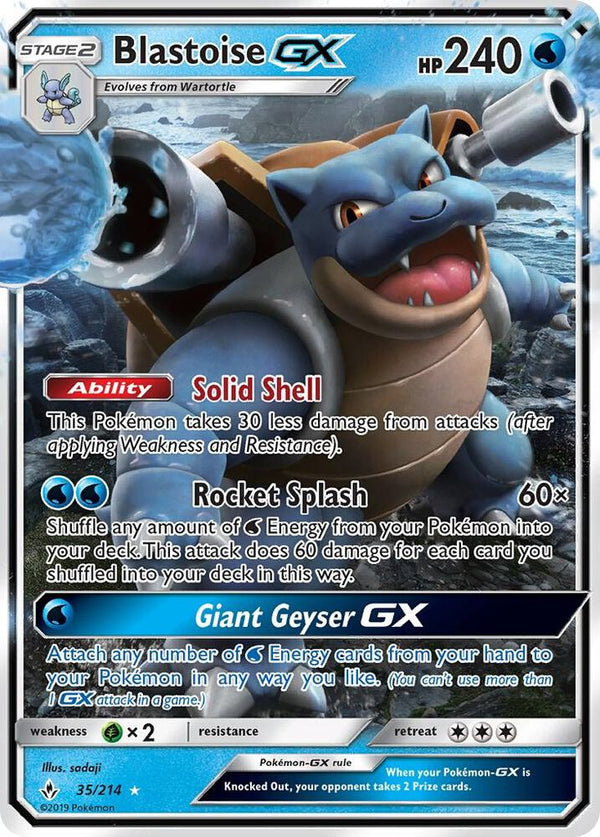Blastoise GX - Pokémon