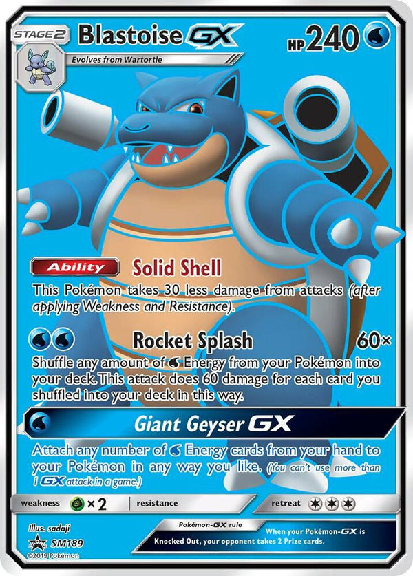 Blastoise GX - SM189 - Pokémon