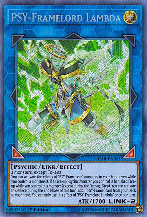 PSY-Framelord Lambda (BLHR-EN051) [Secret Rare] - Yu-Gi-Oh!