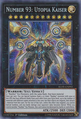 Number 93: Utopia Kaiser (BLHR-EN093) [Secret Rare] - Yu-Gi-Oh!