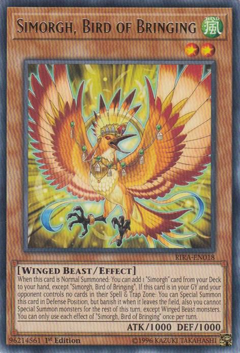 Simorgh, Bird of Bringing