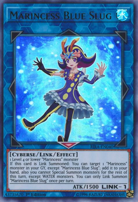 Marincess Blue Slug (RIRA-EN040) [Ultra Rare] - Yu-Gi-Oh!