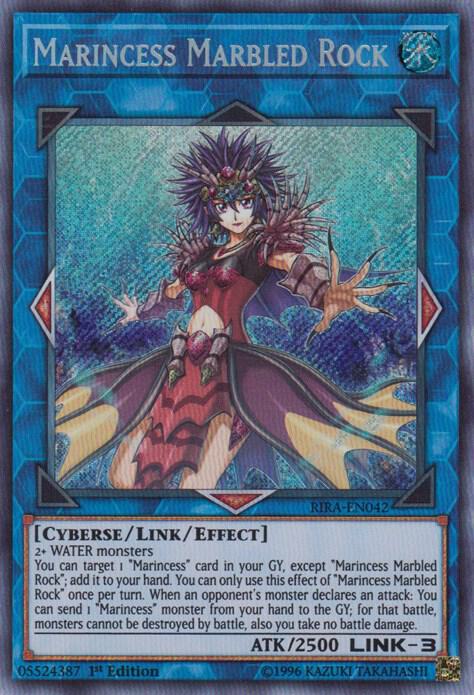 Marincess Marbled Rock (RIRA-EN042) [Secret Rare] - Yu-Gi-Oh!