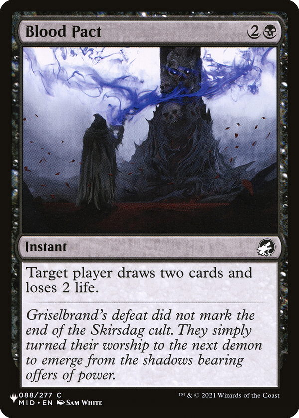 Blood Pact [The List] - Magic: The Gathering