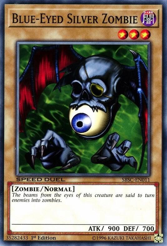 Blue-Eyed Silver Zombie (SBSC-EN011) [Common] - Yu-Gi-Oh!