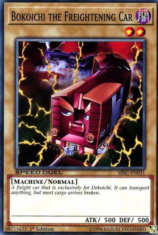 Bokoichi the Freightening Car (SBSC-EN031) [Common] - Yu-Gi-Oh!