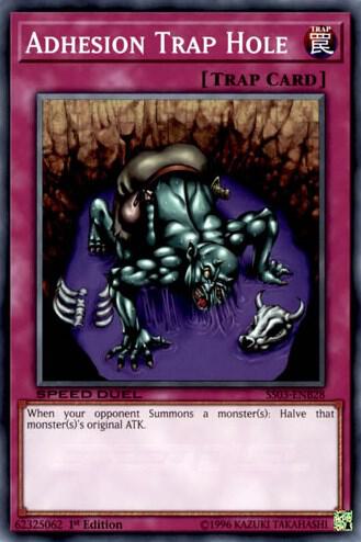 Adhesion Trap Hole (SS03-ENB28) [Common] - Yu-Gi-Oh!