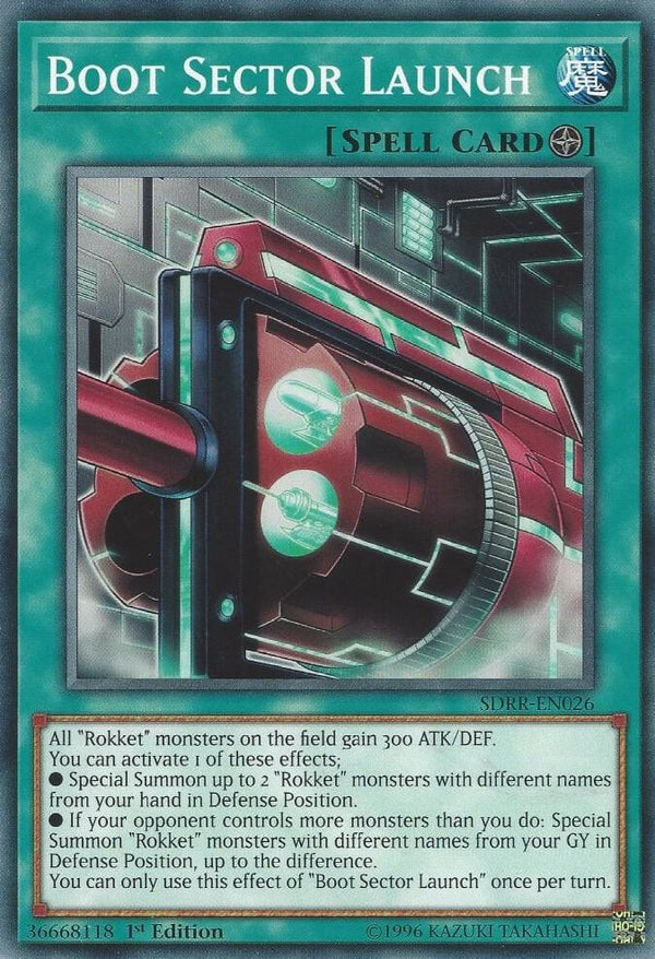 Boot Sector Launch (SDRR-EN026) [Common] - Yu-Gi-Oh!